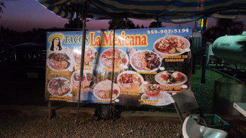 La Mexicana Taco Truck food