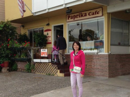 Paprika Cafe outside