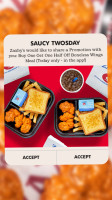 Zaxby's Chicken Fingers Buffalo Wings food