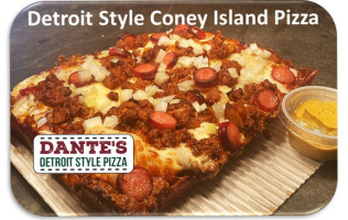 Dante's Pizza Company food