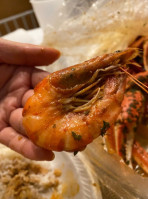 Crab Island Seafood Boil food
