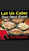 Red Elephant Pizza Grill food