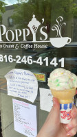Poppy's Ice Cream Coffee House food