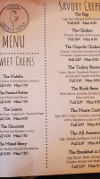 Kagen Coffee Crepes menu