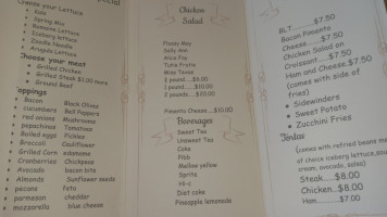 Lisa's Kitchen menu