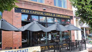 Old Capitol Grill Smokehouse inside