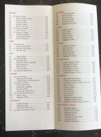 Yoe Xpress menu