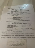Mountainaire Tavern menu