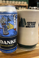 Cedar Glade Brews food