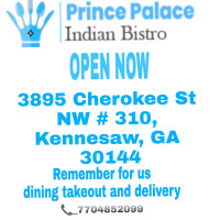 Prince Palace Indian Bistro food