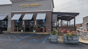 Little Donkey Mexican Montgomery outside