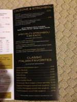 Francesca's Pizza menu