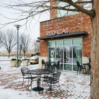 The Red Cat Railroad Park outside