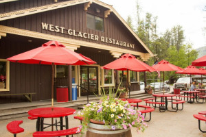 West Glacier Café inside