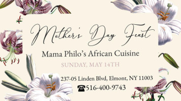 Mama Philo’s African Cuisine food