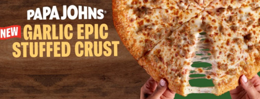 Papa Johns Pizza food