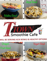 T-town Smoothie Cafe menu