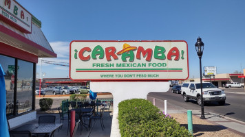 Caramba Mexican Food inside