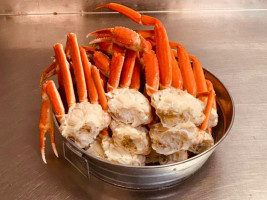 Crab King Cajun Boil food