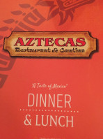 Aztecas Cantina food