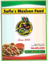 Sofia's Mexican Food food