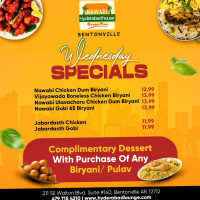 Nawabi Hyderabad House Biryani Place Bentonville food