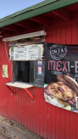 Mexi-burgers outside