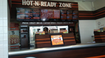 Little Caesars Pizza inside