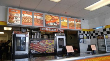 Little Caesars Pizza inside