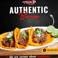 El Primo Birrieria food