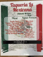 Taqueria La Israeli menu