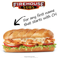 Firehouse Subs Prince Frederick food