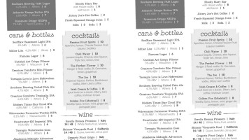 Butcher Vine Athens menu