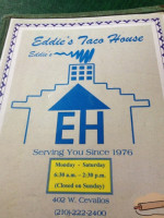 Eddie's Taco House food