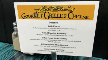 Labo's Gourmet Grilled Cheese food