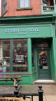 Story And Soil Coffee inside