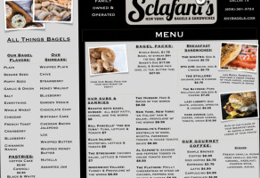 Sclafani's New York Bagels And Sandwiches menu