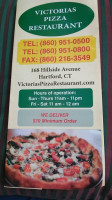 Victoria's Pizza food