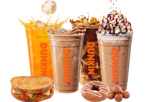 Dunkin' outside