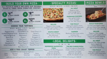 Marco's Pizza menu