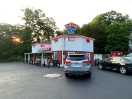 Blackie's Hot Dog Stand menu