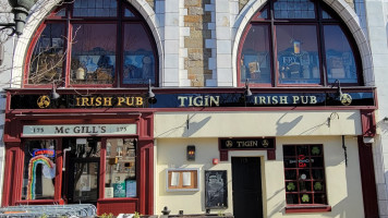 Tigín Irish Pub food