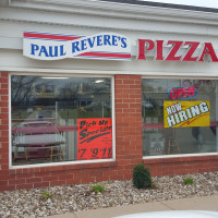 Paul Revere's Pizza food