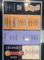 “d” Spot Daiquiris menu