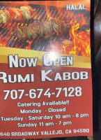 Rumi Kabob food