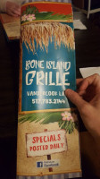 Bone Island Grille food