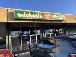 Michaels New York Style Pizza outside