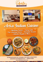 Arka Indian Cuisine inside