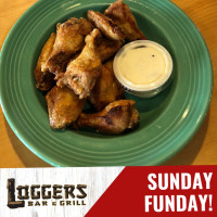 Loggers Grill food