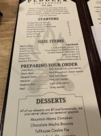 The Peddler Steakhouse food